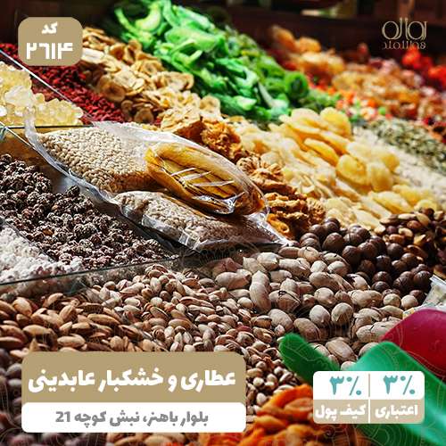 عطاری و آجیل و خشکبار عابدینی